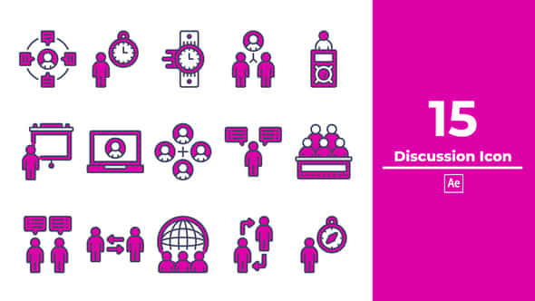 Discussion Icon After - VideoHive 47917965