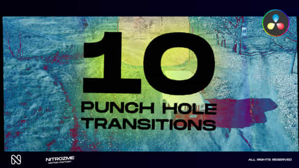 Punch Hole Transitions - VideoHive 45078774