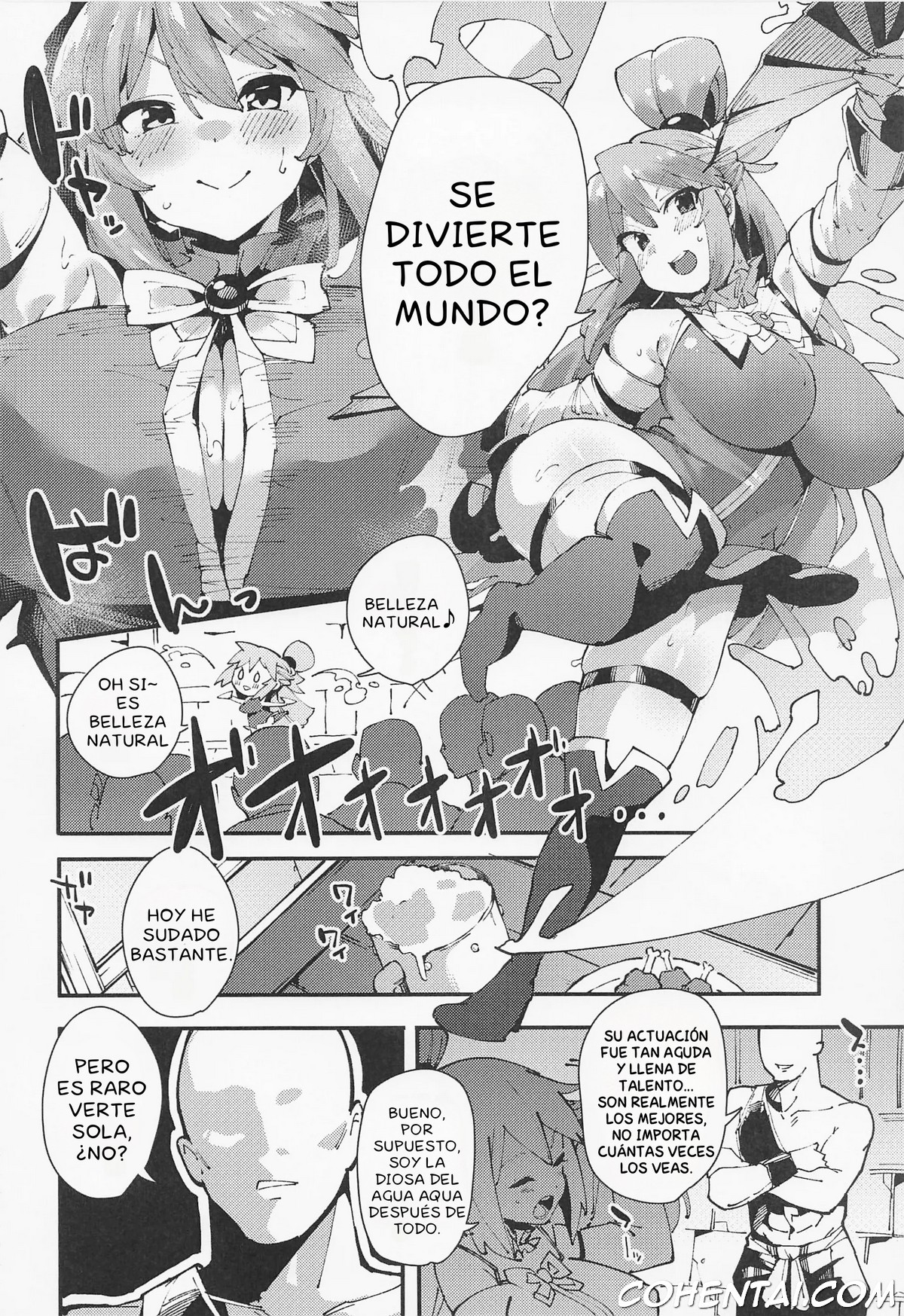 Damegami no Utage (Kono Subarashii Sekai ni Syukufuku o!) xxx comics manga porno doujin hentai español sexo 