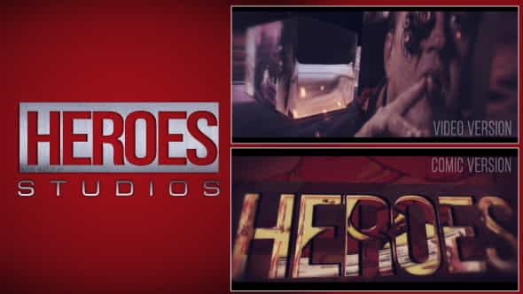 Heroes Logo - VideoHive 19434036
