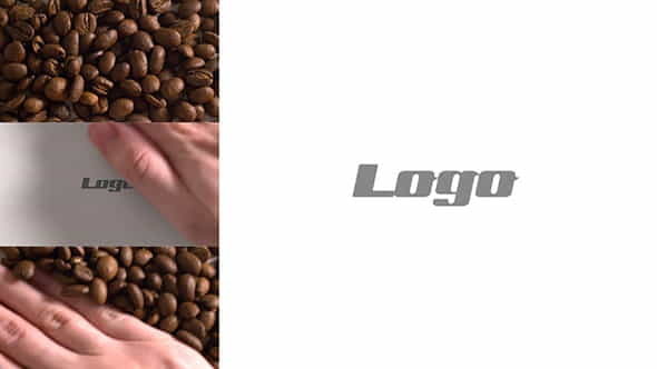 Simple Coffee Logo Opener - VideoHive 32993821