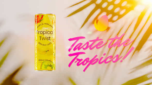 Tropical Twist Mockup - VideoHive 52918235