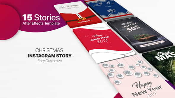 Christmas Instagram Storry - VideoHive 23036974