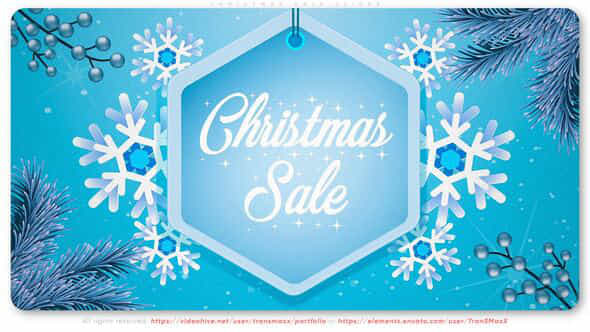 Christmas Sale Slides - VideoHive 55380050