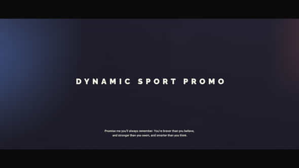 Glitch Sport Promo - VideoHive 38203100