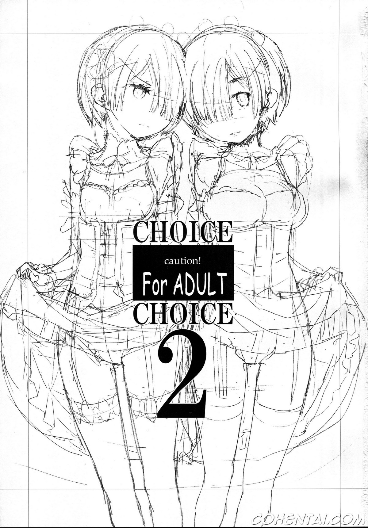 CHOICE 2 (Re:Zero kara Hajimeru Isekai Seikatsu) xxx comics manga porno doujin hentai español sexo 