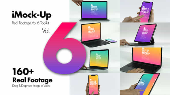 Imockup Real Footage Vol 6 Toolkit - VideoHive 34577653