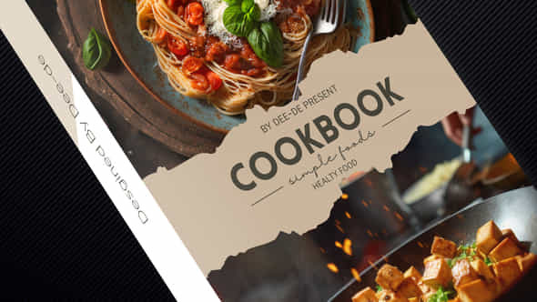 Cook Book Promo Kit - VideoHive 50931652