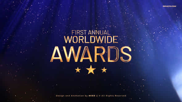 Gold Awards Pack - VideoHive 36162654