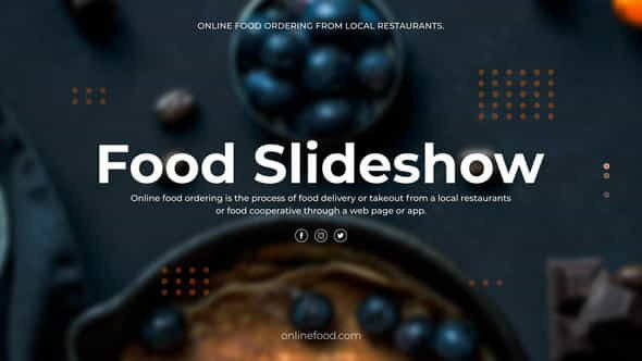 Food Slideshow - VideoHive 23341559