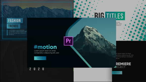 Modern Typography-Premiere Pro - VideoHive 26474940