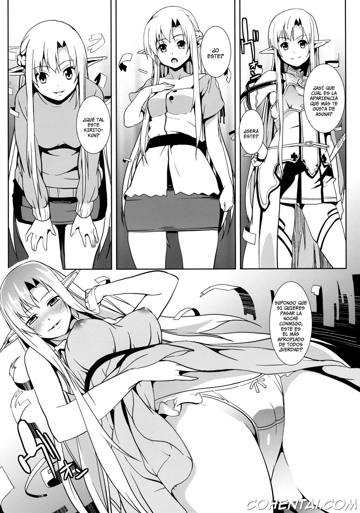 overwrite (Sword Art Online) xxx comics manga porno doujin hentai español sexo 