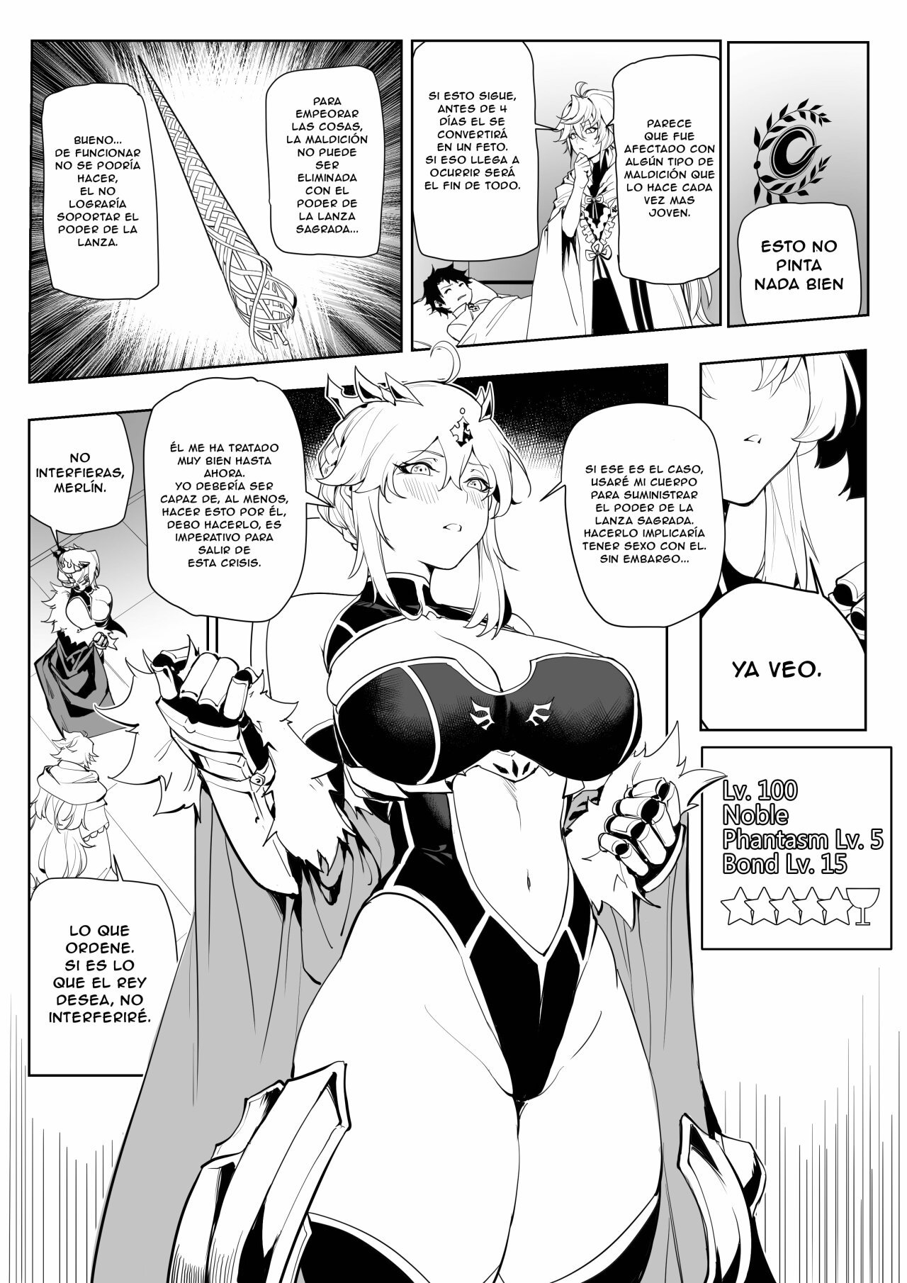 &#91;7Color (Form 404)&#93; Altria Nikutai Kaiju (Fate Grand Order) &#91;Spanish&#93; &#91;NoReasonTranslations&#93; - 7