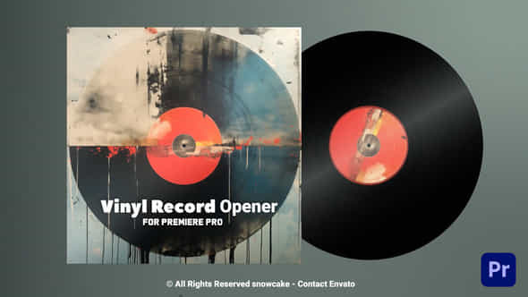 Vinyl Record Opener For Premiere Pro - VideoHive 52362130