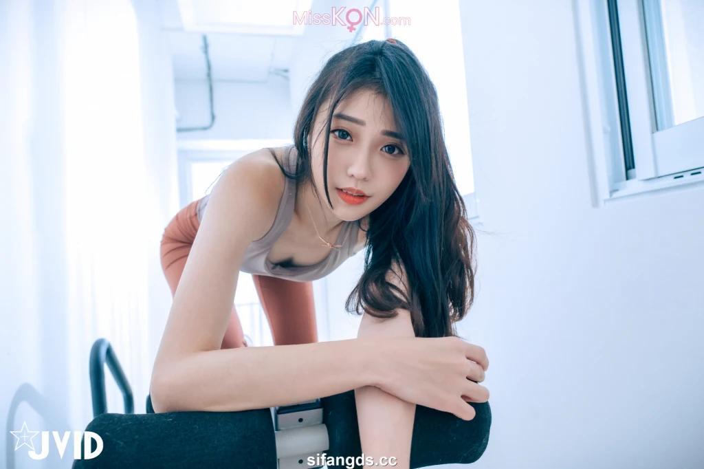 [JVID] 妍妍 Angel:【禁忌瑜珈課程】 瑜珈教練的秘密 裸體私人課程 (224 photos )(121)