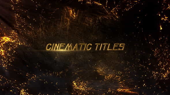 Cinematic Titles - VideoHive 33870190