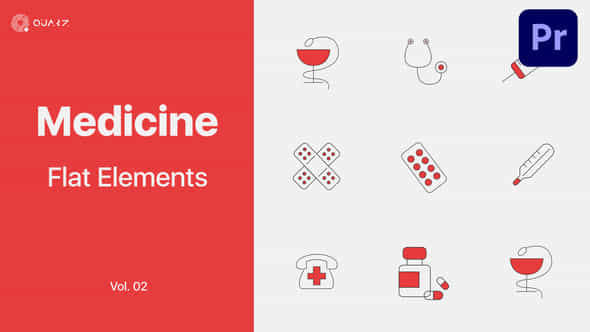 Medicine Icons - VideoHive 47502465