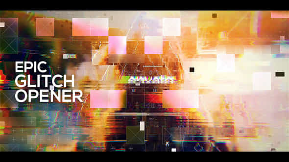 Glitch Opener Slideshow - VideoHive 23321908