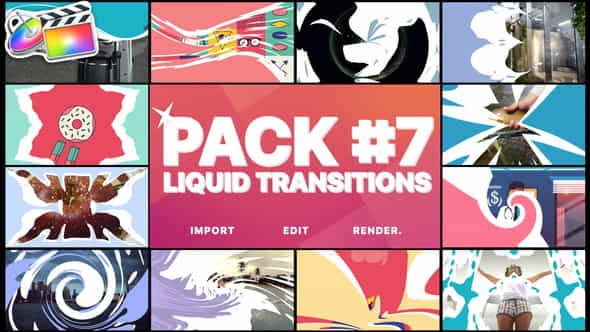 Liquid Transitions Pack 07 | - VideoHive 24297305