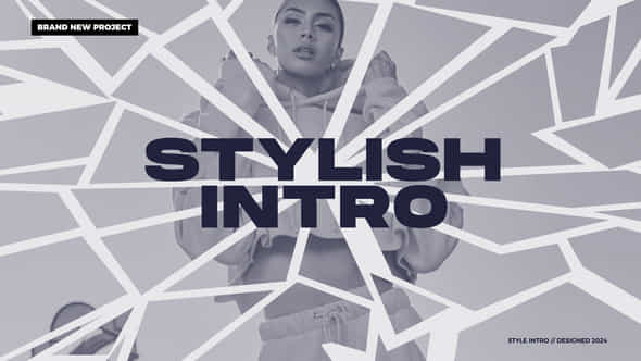 Stylish Opener Bw Premiere Pro - VideoHive 50328383