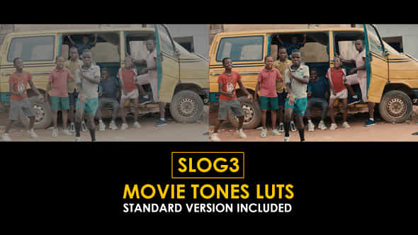 Slog3 Movie Tones And Standard Luts - VideoHive 50848272