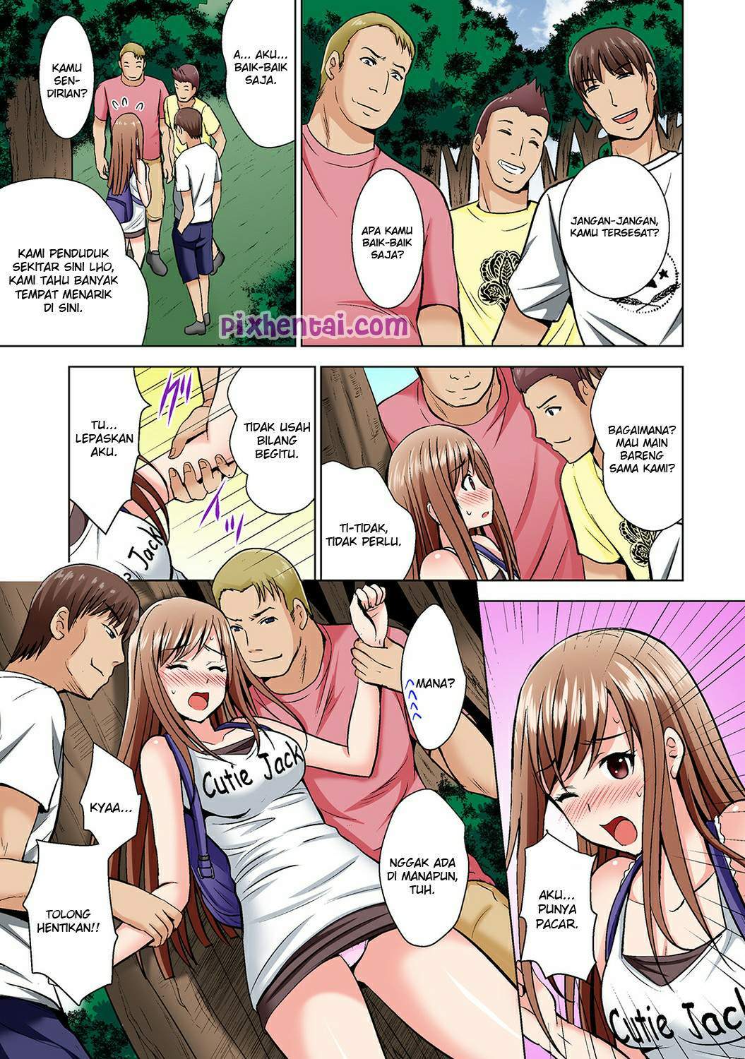 Komik hentai xxx manga sex bokep keenakan ngesex di semak-semak 13