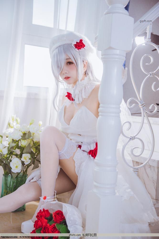 喵糖少女 少女私房 123期 花嫁COS[40P](123)