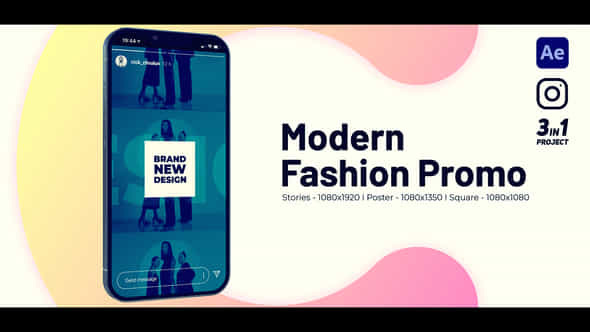 Instagram Fashion Promo - VideoHive 42113979