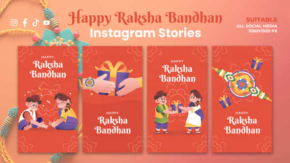 Happy Raksha Bandhan Instagram Story - VideoHive 53804226