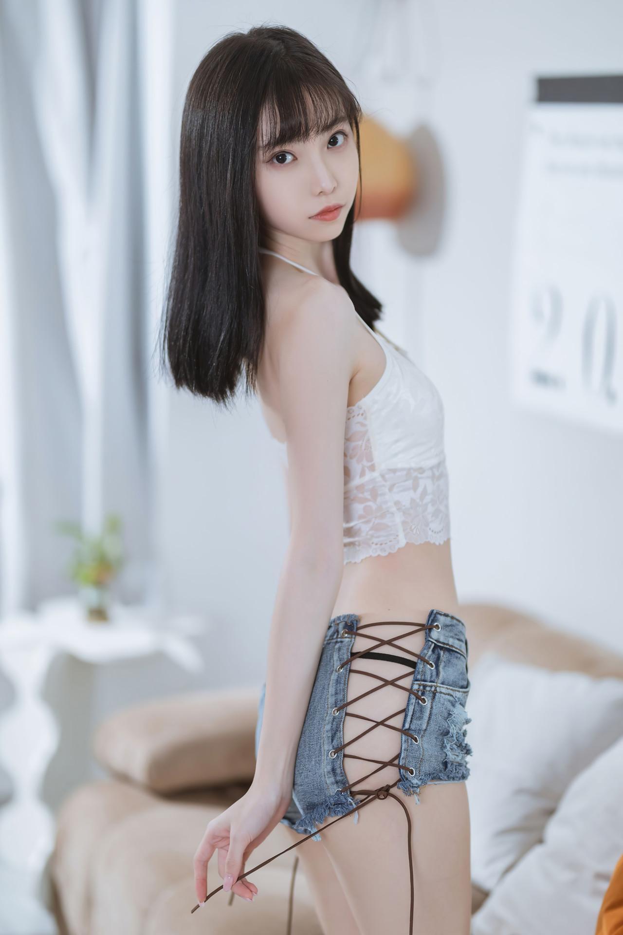 Cosplay 许岚LAN 纯欲吊带(19)