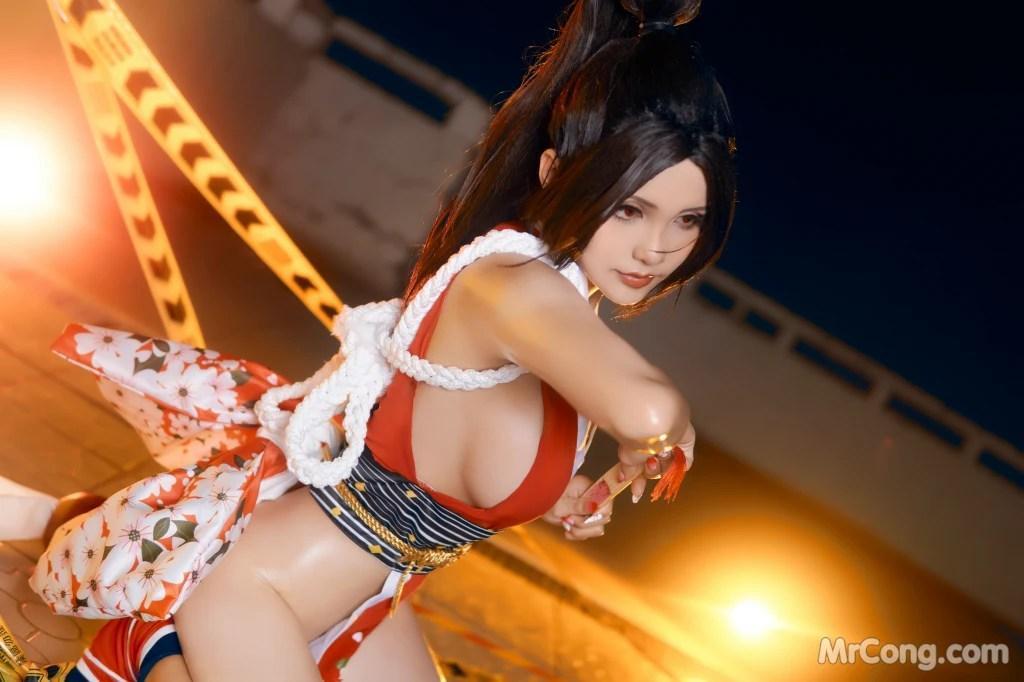 Coser@Joyce Lin: Mai Shiranui (40 photos)(8)