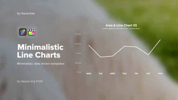 Minimalistic Line Charts For Fcpx Motion - VideoHive 50313294