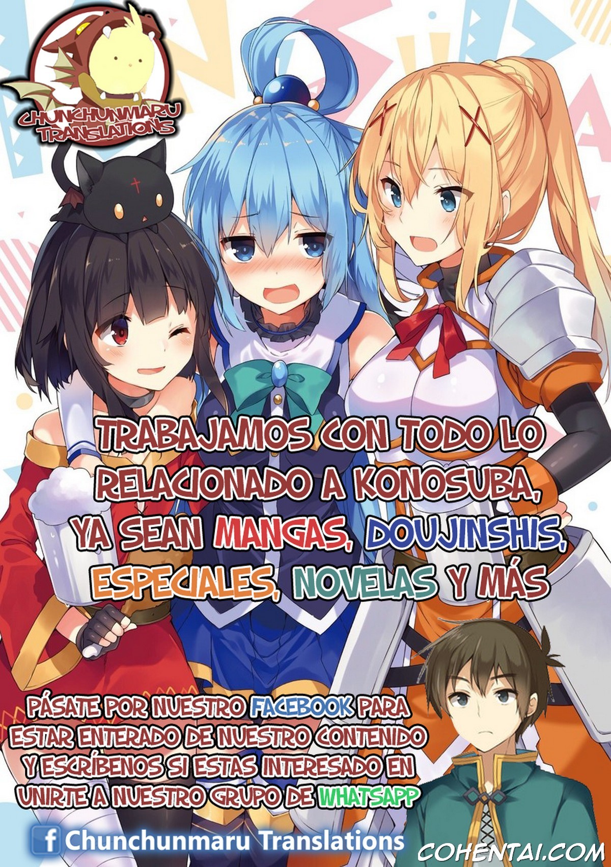 Kono Sukebe na Bakuretsu Musume ni Tyoukyou wo! (Kono Subarashii Sekai ni Syukufuku o!) xxx comics manga porno doujin hentai español sexo 