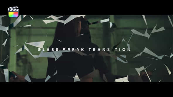 Glass Break Transition - VideoHive 39208515