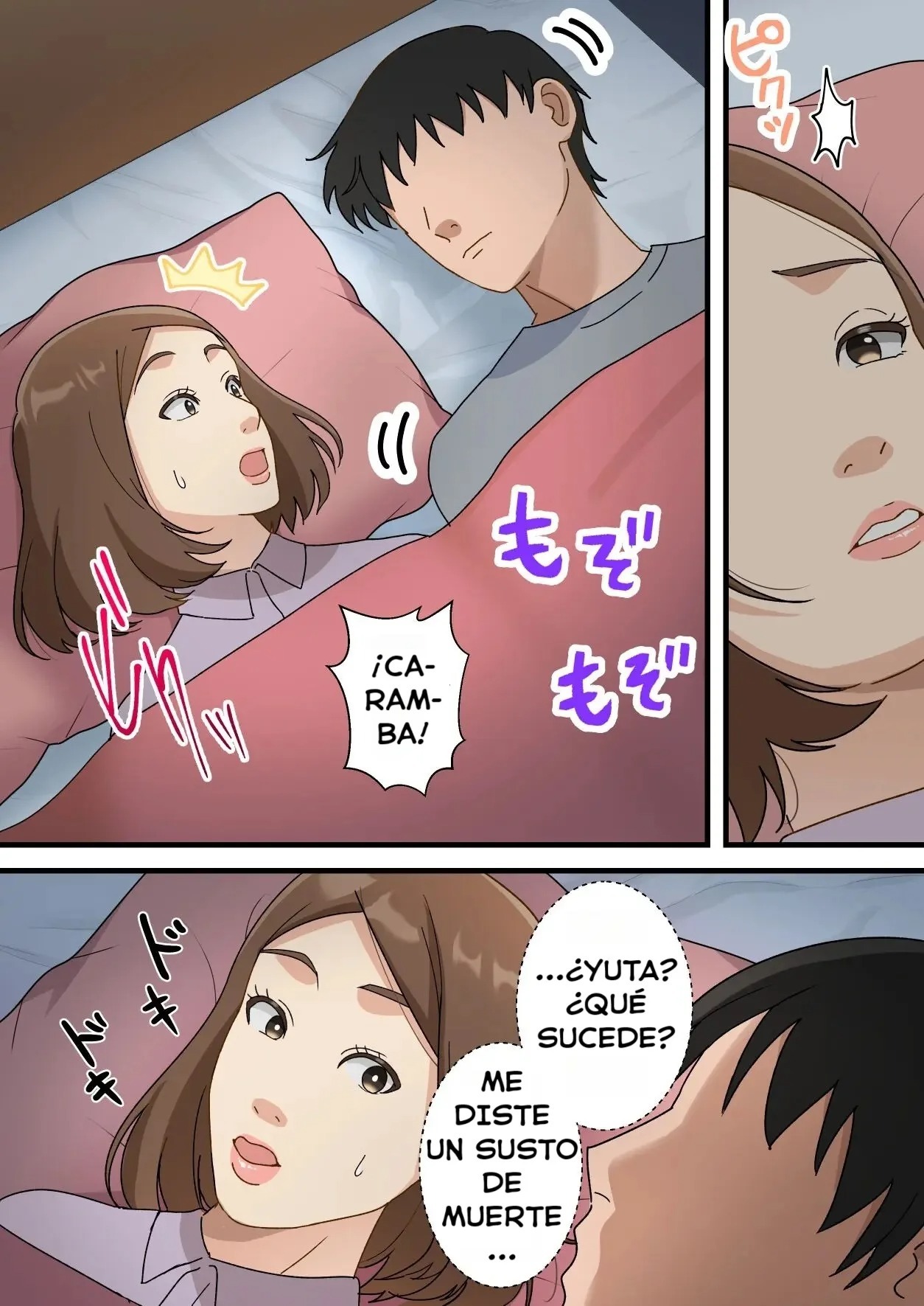 [Yuriko Club] Uchi no Musuko ga Uma sugite [Spanish] [WincestScans]