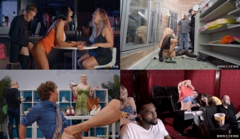 Cherie Deville, Joseline Kelly, Luna Star, Ava Koxxx, Molly Jane - Out In The Open! The Best Of Public Sex 1080p