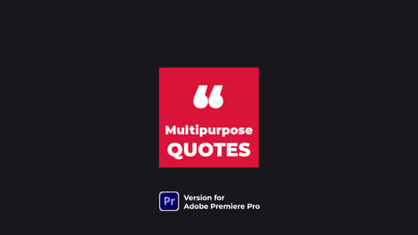 Multipurpose Quotes - VideoHive 44912269