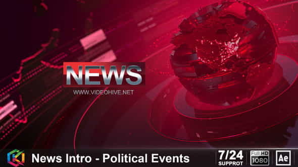 News Intro - Political Events - VideoHive 24253893