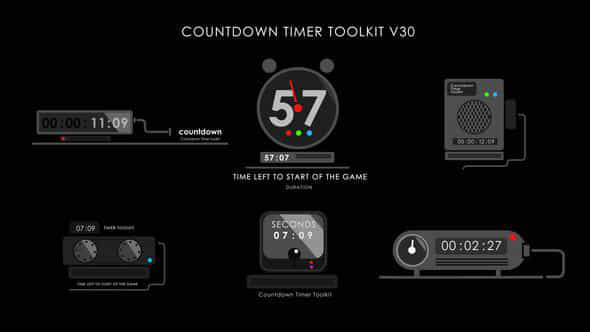 Countdown Timer Toolkit V30 - VideoHive 50850841