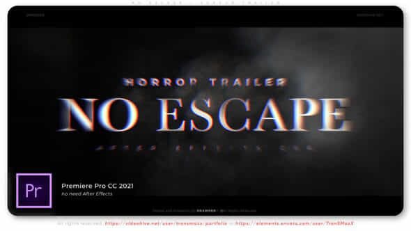 No Escape - - VideoHive 42249300