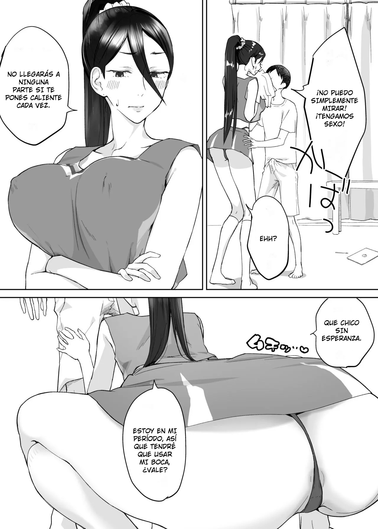 [Karashina en] Kaa-san, Tsukiatte 1-2  Madre, Sal Conmigo 1-2 [Spanish] [SrTraduc]