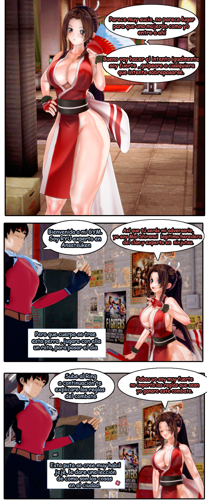 LA BATALLA SEXUAL DE MAI SHIRANUI - 2