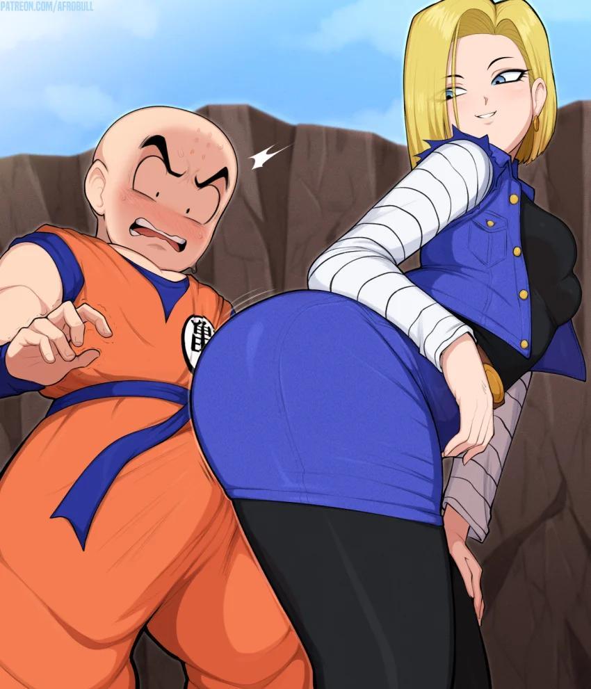 La primera vez de Krillin y 18 - 0