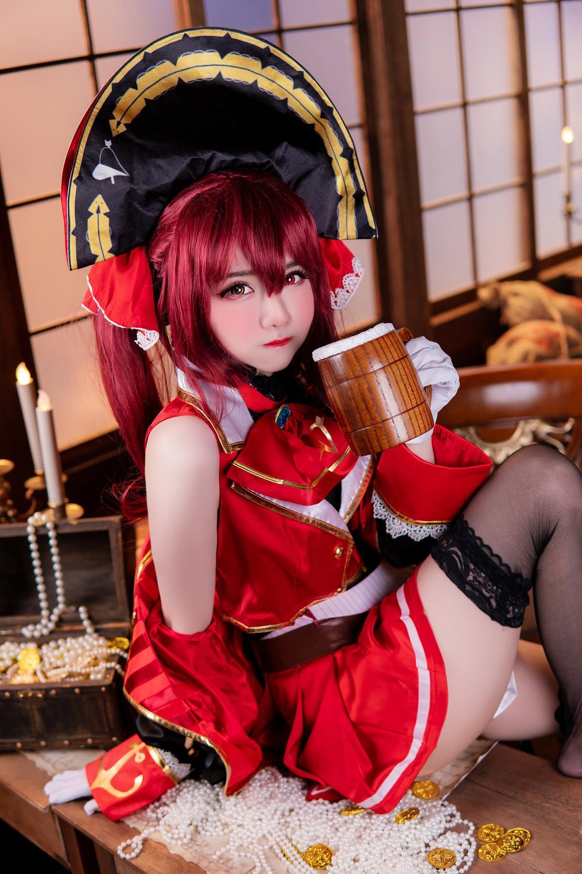 Cosplay Sally多啦雪 – Houshou Marine 宝鐘マリン(10)