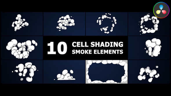 Cell Shading Smoke - VideoHive 45993218