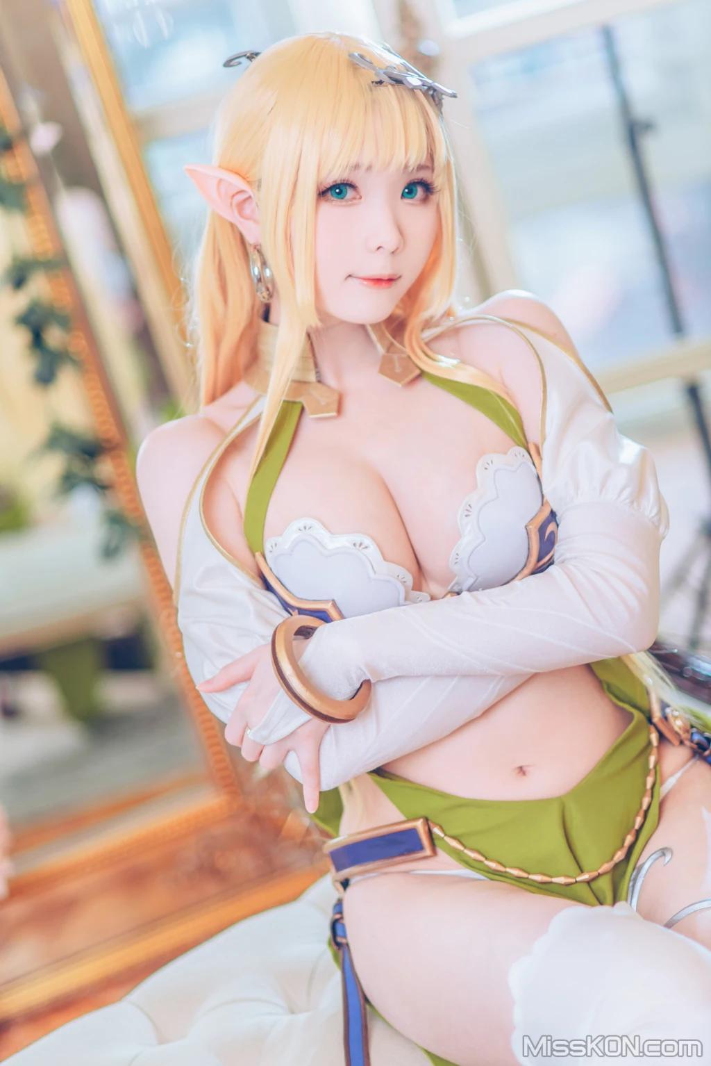 Coser@霜月shimo: Elf Village (99 photos)(18)