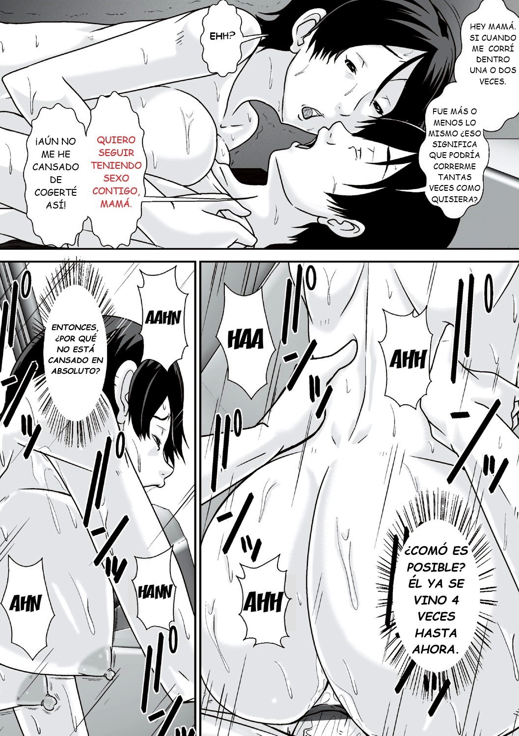 [Hoyoyodou] Kora! Anta Hahaoya o Kudoite Nani Shiyoutte Iu no!  ¡Oye! ¡¿Qué haces seduciendo a tu madre! [Spanish] [GB]