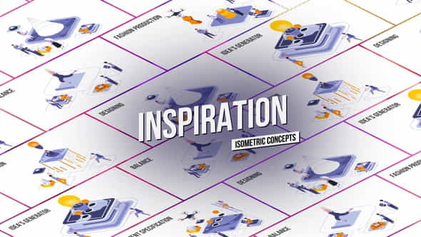 Inspiration - Isometric Concept - VideoHive 28986847