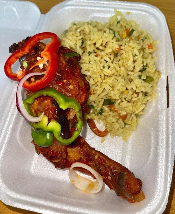 Fried Rice/Chicken Combo