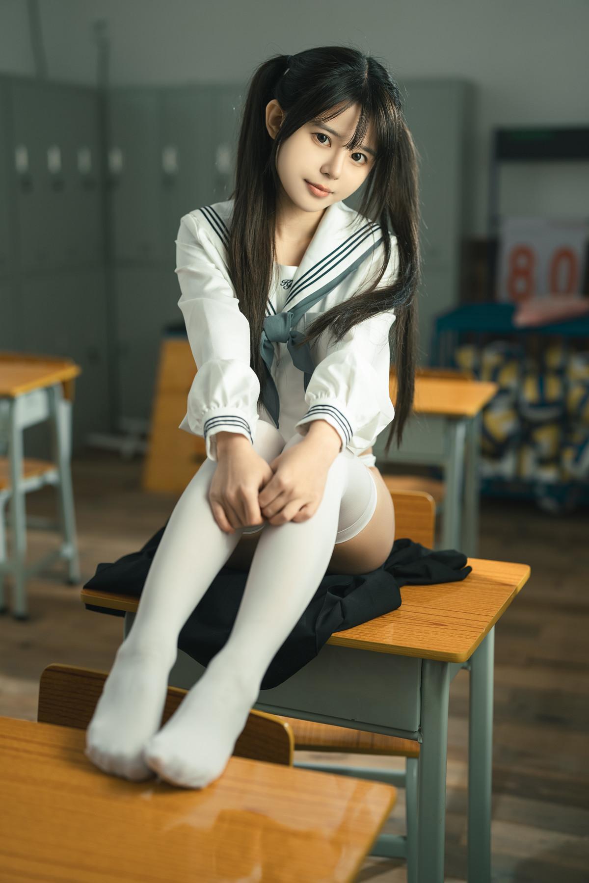 Cosplay Rua阮阮 授课中 In Class(39)